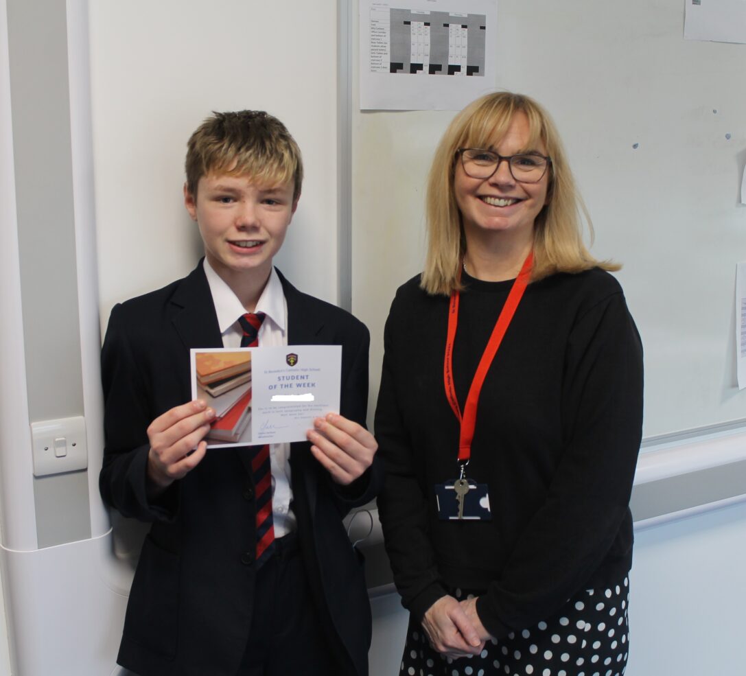 Student of the Week – 6th December – St. Benedict's School