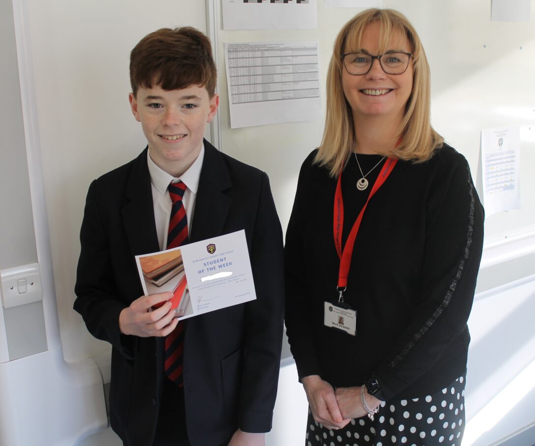 Student of the Week – 31st January – St. Benedict's School